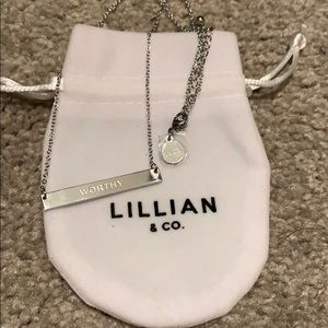 Lillian & Co ‘I Am’ Worthy Necklace